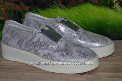 Кроссовки с резинкой на подъёме, кожаные С2 размер 37