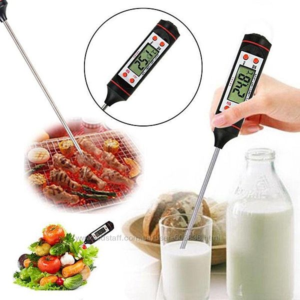  Кухонный термометр щуп градусник для еды 