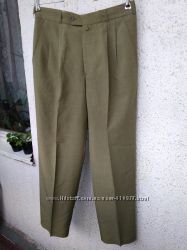 Летние мужские брюки Cristoff Colomp бутылочного цвета размер 40
