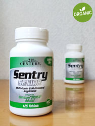 21st Century, Sentry Senior, Мультивітаміни для чоловіків та жінок старше 5