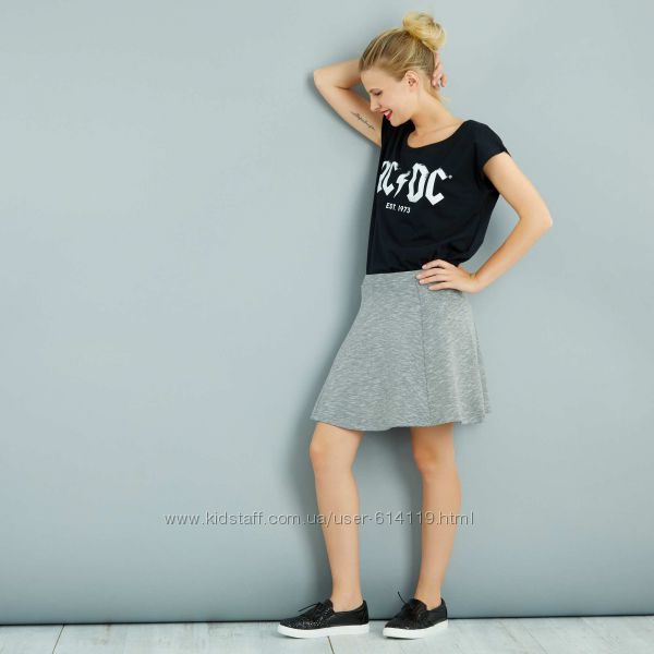 Новая трендовая юбка меланж от кiabi евро 5860