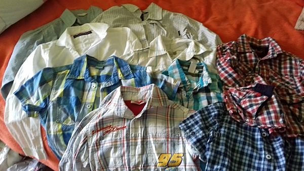 Рубашки от 2 до 6 лет
