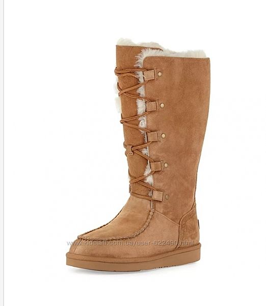 Сапоги UGG  высокие на шнуровке, 39 рсзмер