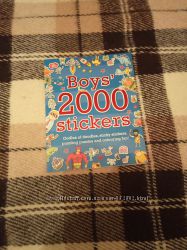 Новая книга на английском языке Boys 2000 stickers