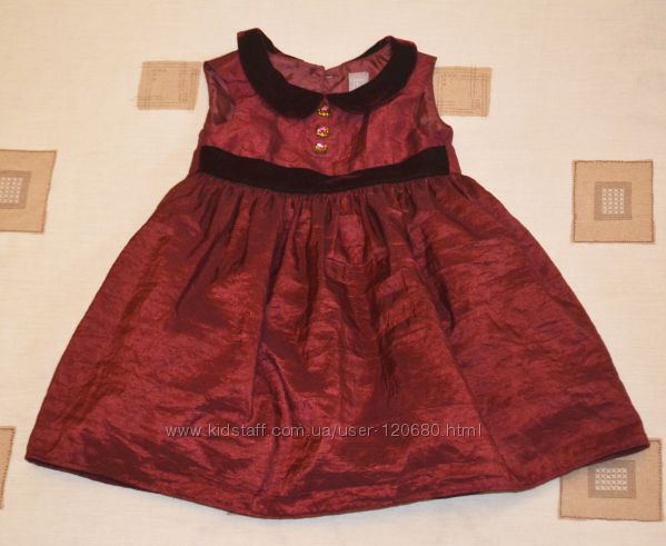 Платье нарядное TU р. 86-92 см 1. 5-2 года. 
