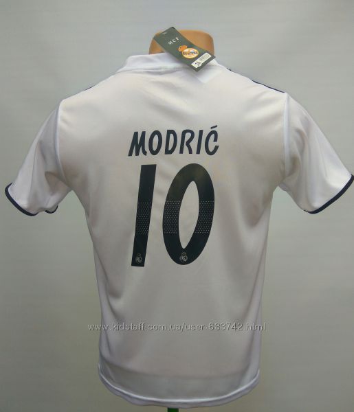 Футбольная форма Real Madrid детская подростковая Modric 10 сезон 2018-19 б