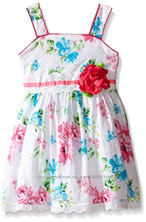 платье нарядное Sweet Heart Rose Girls Clip Dot Floral