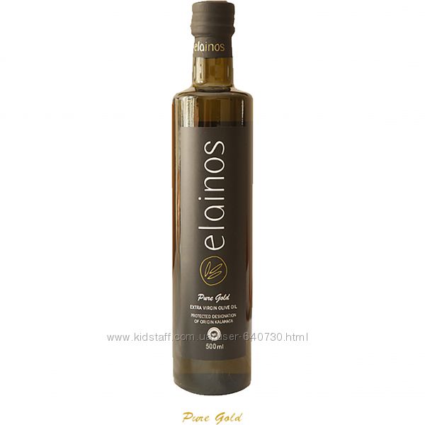 Греческое оливковое масло экстра-класса ELAINOS Extra-virgin 500 ml 