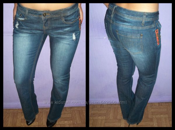  Шикарные джинсы Rainbow