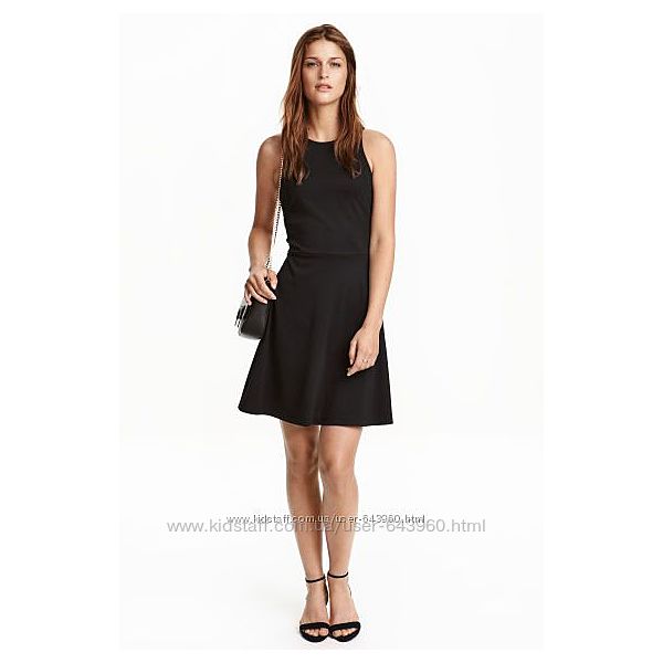 Сарафан платье H&M черный
