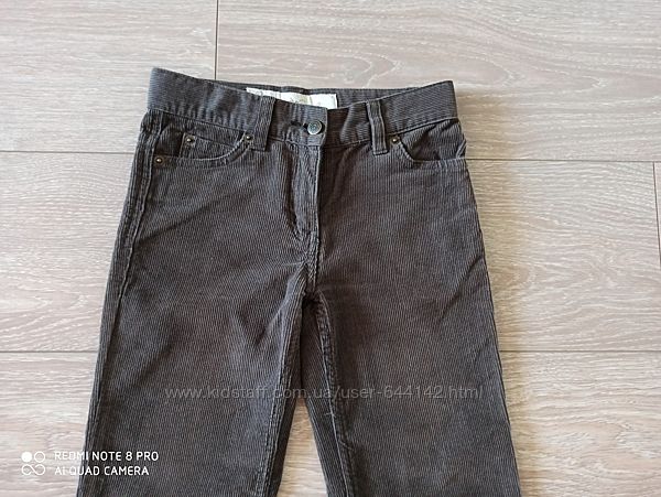 Демисезонные вельветовые брюки, штаны р.128 мальчик Бельгия