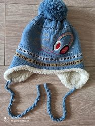  Зимняя утепленная детская шапка  Аcer Польша на 2-4 года