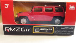 Коллекционная машинка Hummer H3 красный 164. Uni-Fortune 354008-2 