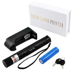 Лазерная указка Laser pointer Jd-303 Green с аккумулятором