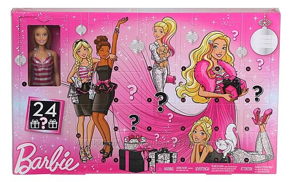 Barbie Барби Модница адвент календарь 2019 GFF61 Advent Calendar