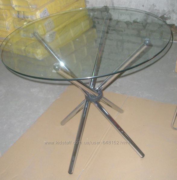 Круглий скляний стіл Тог стол 80см стіл Имз 80см стіл імз стіл т-316 т-315