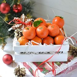 Приготовление трюфельных мандаринок nadivo sweet