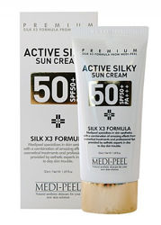 Солнцезащитный крем MEDI PEEL Active Silky Sun Cream SPF50