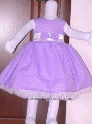 Нарядное платье, р98, повязочка