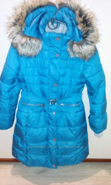 Зимнее пальто ТМ Libellule на девочку на рост 122-134 