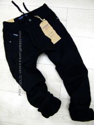 узкачи на флисе с трикотажной резинкой 116-см