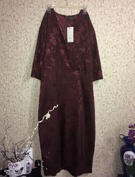 Zay платье с имитацией запАха plus size
