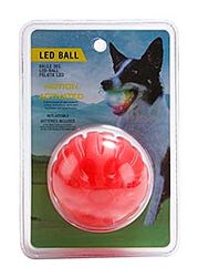 светящийся мячик для собак
