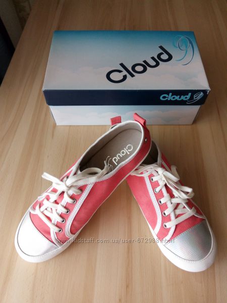 Розовые слипоны на шнурках 40 Cloud
