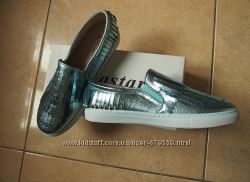 слипоны Seastar Венгрия 36,  40 бирюза металлик  