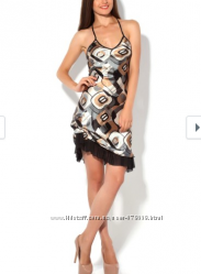 легкое платье PInk Woman 36 полиэстр открытая спина