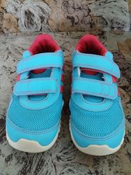Кросівки сіточка Adidas Flex блакитні в ідеалі p.27 устілка 17 см