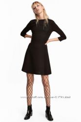 H&M черное женское платье р. S