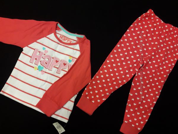 пижамки Primark для девочек и мальчиков 