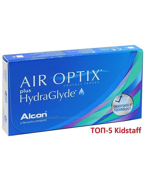 Акция на контактные линзы Air Optix N&D, Air Optix plus HydraGlyde