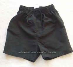 Шорты пляжные черные, длина 30 см.