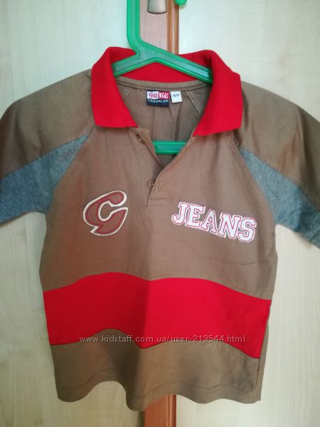 Футболки поло на 3-5 лет