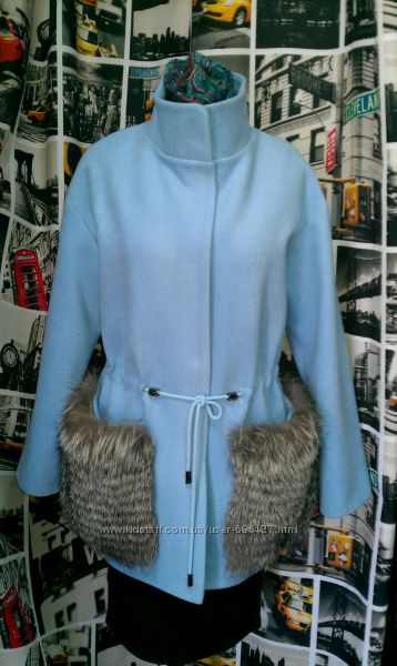 Модное пальто с меховыми карманами, куртки ветровки одежда из США