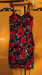 Красивый яркий сарафан H&M хлопок