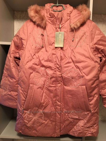 Женское деми пальто с подстёжкой для зимы. 2 в 1. 44-56р. 
