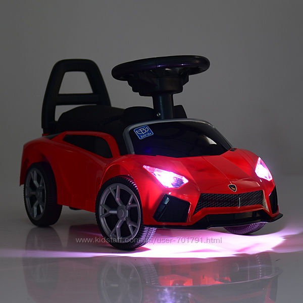 Tesla 4317 машинка толокар сидение эко кожа 