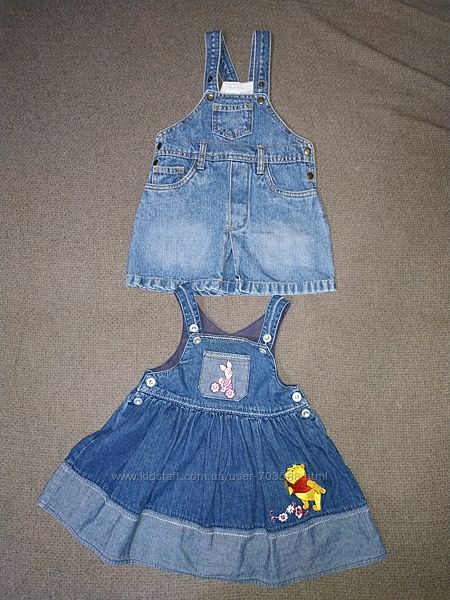 Джинсовые сарафаны рост 86