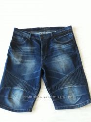 модные джинсовые шорты BALMAIN оригинал