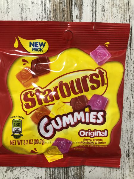 США Жувальні цукерки Starburst фруктові