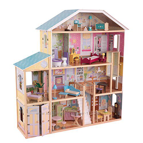 Ляльковий будиночок KidKraft 65252, будиночок для барбі