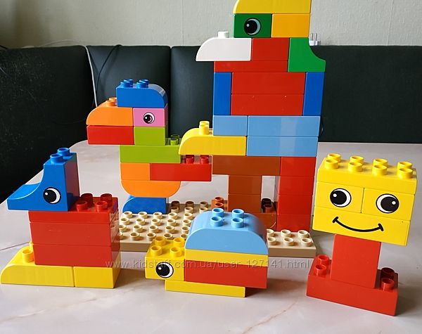 Игровой набор веселые фигурки Lego для самых маленьких