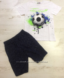 Костюм футболка 3D футбол мяч шорты Венгрия Комплект 