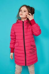 Куртка демисезонная удлиненная для девочек 