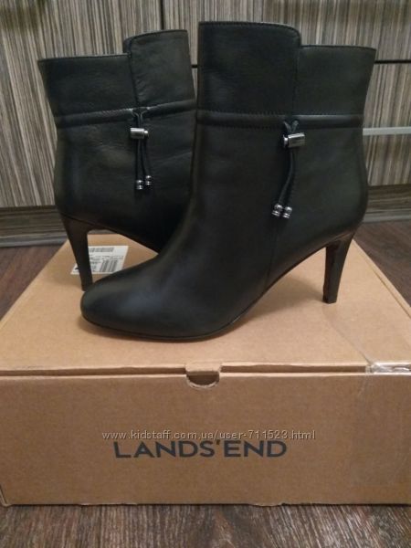 Новые кожанные ботинки LandsEnd