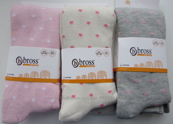 Подростковые демисезонные колготки Bross р. 134-140