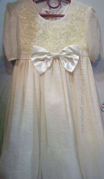 Нарядный комплект платье и болеро на девочку Anna-S р. 128.